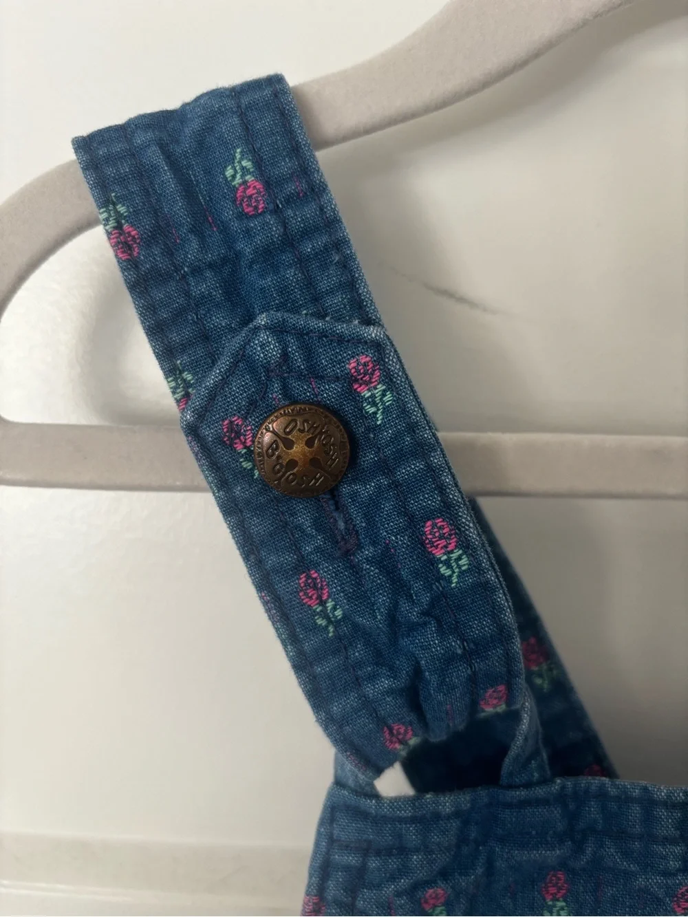 Vintage OshKosh B'gosh Denim Overall Dress